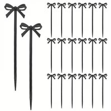 Palillos Moño Negro – Palillos Decorativos para Postres y Bocadillos de Temporada