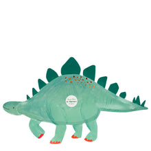 Platones Estegosaurio – Pack de 8 Platos de Papel para Fiestas Infantiles