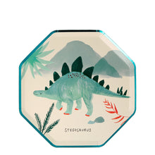 Platos Dinosaur Kingdom – Pack de 8 Platos de Papel con Diseño de Dinosaurios