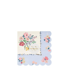 Servilletas English Garden Small – Pack de 16 Servilletas de Papel Florales