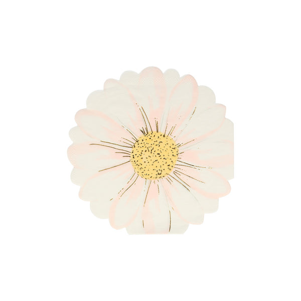 Servilletas Wild Daisy – Pack de 16 Servilletas de Papel para Fiestas Primaverales