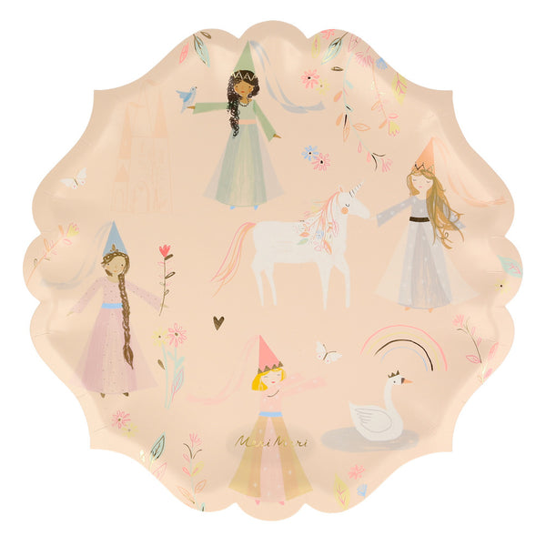 Platos Princess Party – Elegancia para fiestas de princesas