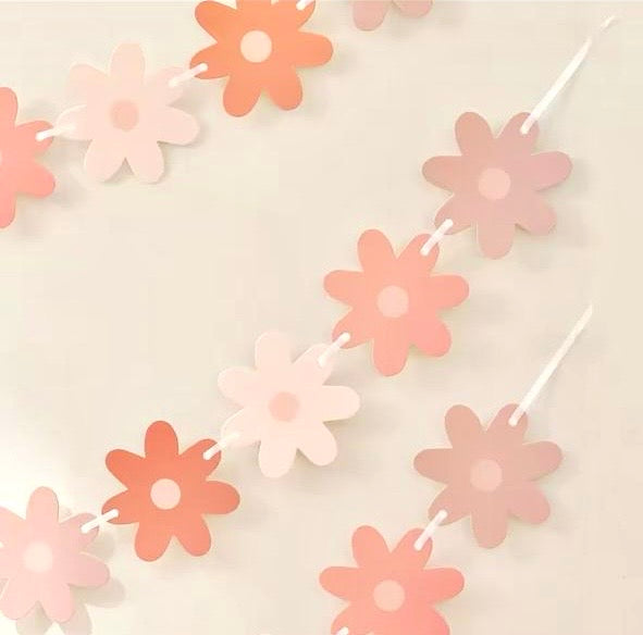 Guirnalda Daisy Rosa