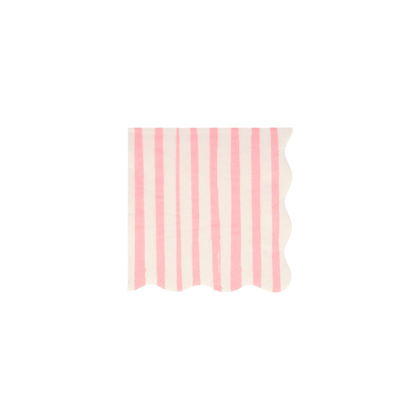 Servilletas Mixed Stripe Small – Pack de 16 Servilletas de Papel a Rayas en Colores Pastel