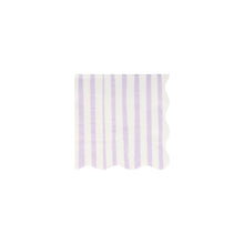Servilletas Mixed Stripe Small – Pack de 16 Servilletas de Papel a Rayas en Colores Pastel