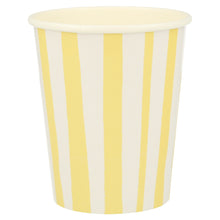 Mixed Stripe Cups – Pack de 8 Vasos de Papel para Fiesta Temática