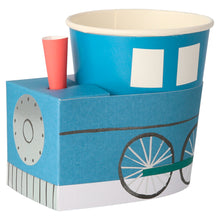 Vasos Train – Pack de 8 Vasos de Papel en forma de Tren