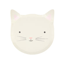 Platos Cute Kitten – Pack de 8 Platos de Cartón con Diseño de Gatito para Fiestas Infantiles