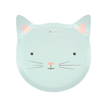 Platos Cute Kitten – Pack de 8 Platos de Cartón con Diseño de Gatito para Fiestas Infantiles