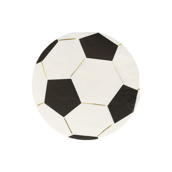 Platos Soccer – Pack de 8 Platos de Papel con Diseño de Balón de Fútbol para Fiestas Deportivas e Infantiles
