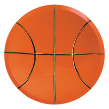 Platos Basketball – Pack de 8 Platos de Papel para Fiesta Infantil o Deportiva