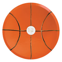 Platos Basketball – Pack de 8 Platos de Papel para Fiesta Infantil o Deportiva