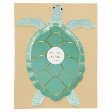 Platos Tortuga – Pack de 8 Platos de Cartón con Diseño de Tortugas para Fiestas Infantiles