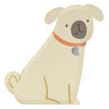 Platos Pug – Paquete de 8 Platos de Papel con Diseño de Perrito para Fiesta Infantil