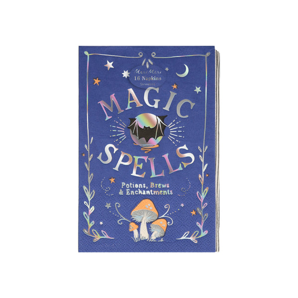 Servilletas Making Magic – Servilletas de Papel con Estrellas Doradas para Fiestas Mágicas (Paquete de 16)