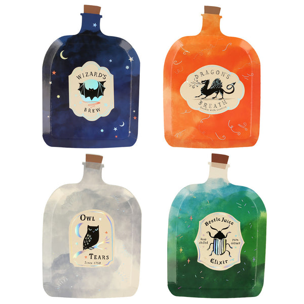 Platos Making Magic Poison Bottles – Encanto oscuro para tu mesa