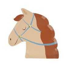 Platos Horse – Paquete de 8 Platos de Papel con Diseño de Caballo para Fiesta Infantil