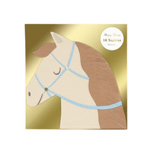 Servilletas Horse – Pack de 16 Servilletas de Papel con Diseño de Caballo para Fiesta Infantil