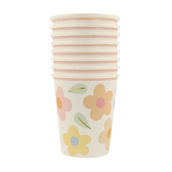 Happy Flowers Cups