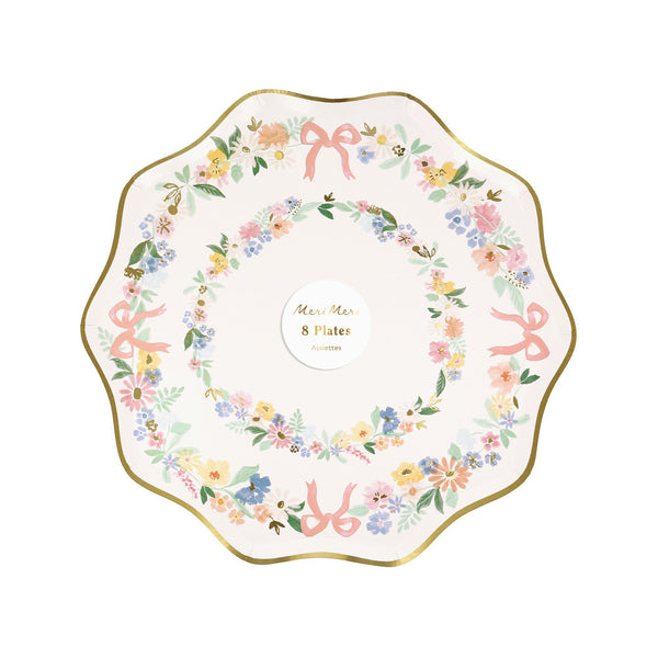 Platos Elegant Floral Side – Toque delicado para tu mesa