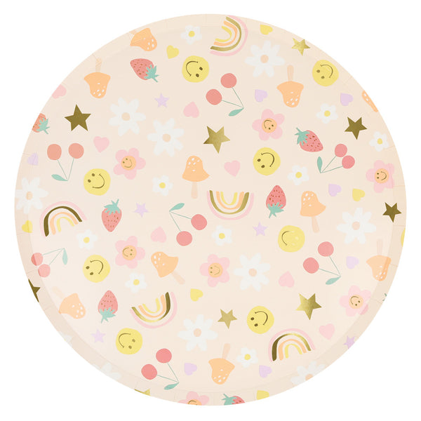 Platos Happy Face Icons Dinner – Sonrisas grandes en tu mesa