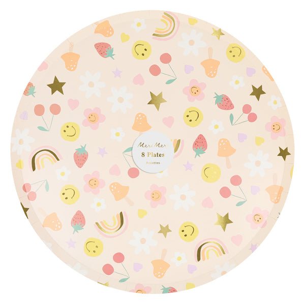 Platos Happy Face Icons Dinner – Sonrisas grandes en tu mesa