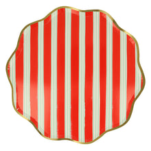 Festive Stripe Dinner Plates – Platos Rayas Festivas