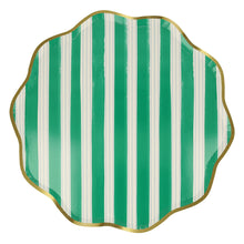 Festive Stripe Dinner Plates – Platos Rayas Festivas