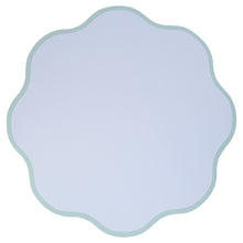 Wavy Round Paper Placemats – Set de Individuales de Papel Redondos con Borde Ondulado