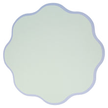Wavy Round Paper Placemats – Set de Individuales de Papel Redondos con Borde Ondulado