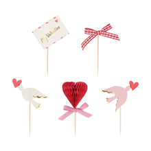 Lovebird Cupcake Kit – Decoración romántica para cupcakes