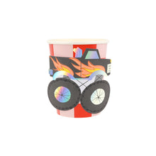 Vasos Toybox Icon – Pack de 8 Vasos de Papel para Fiesta Infantil