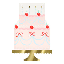 Platos Fancy Cake – Paquete de 8 Platos de Papel con Diseño de Pastel