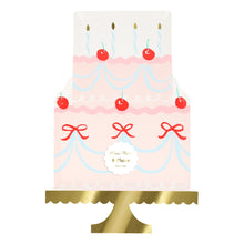 Platos Fancy Cake – Paquete de 8 Platos de Papel con Diseño de Pastel