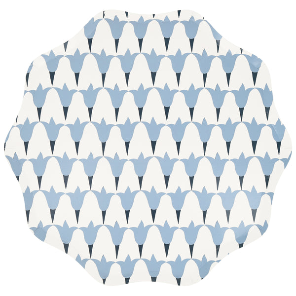 Platos Molly Mahon x Meri Meri Dinner - Pack de 8 Platos de Papel Grande