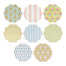 Platos Molly Mahon x Meri Meri Side - Pack de 8 Platos de Papel