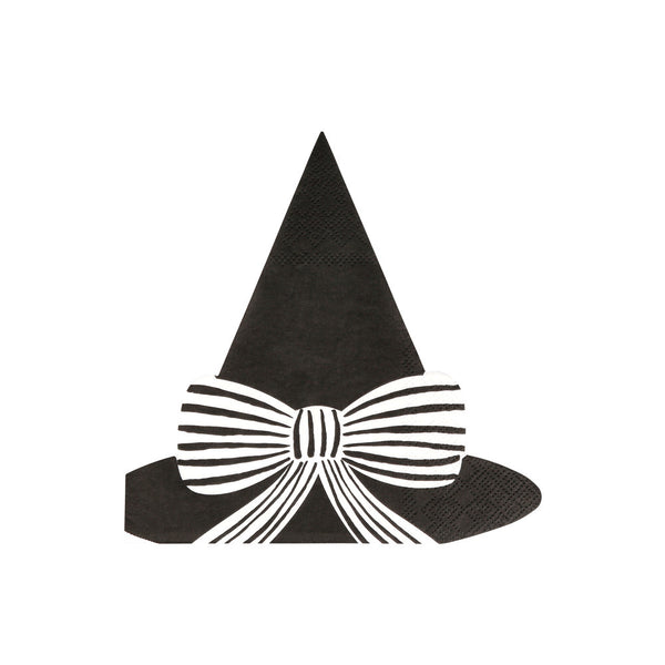 Servilletas Sombrero de Bruja – Pack de 16 Servilletas Halloween Estilo Glam Witch