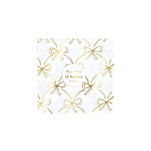 Servilletas Moño Dorado – Pack de Servilletas Elegantes para Fiesta
