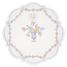 Platos Chintz Border Dinner – Pack de 8 Platos de Papel Grandes con Diseño Floral