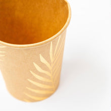 Vasos Chico Hojas Doradas