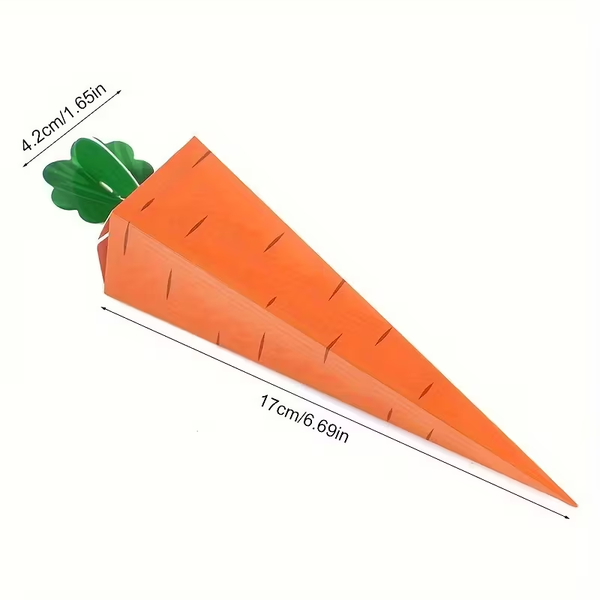 Cajita en forma de Zanahoria ( 1 pieza)