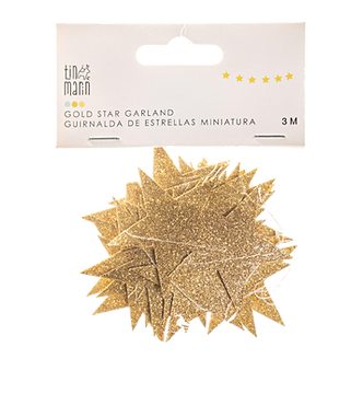 Guirnalda Estrellitas – Guirnalda Decorativa con Estrellas para Fiestas, Cumpleaños y Celebraciones Especiales