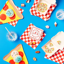 Servilletas Cuadros Rojos – Pack de 16 Servilletas de Papel para Fiestas Rústicas o Picnic