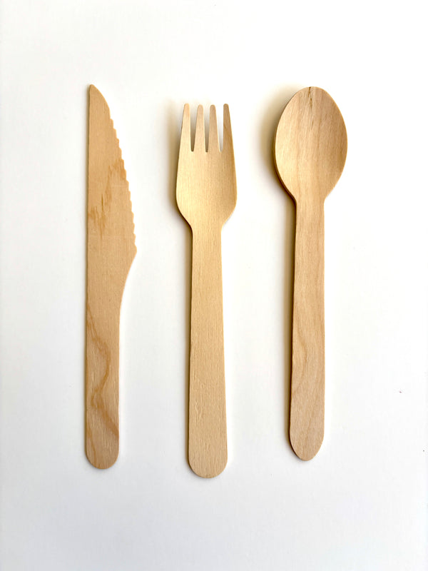 Cubiertos de Madera