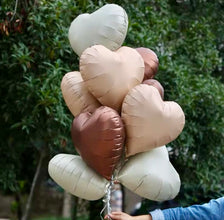 Globo Corazón Camel claro