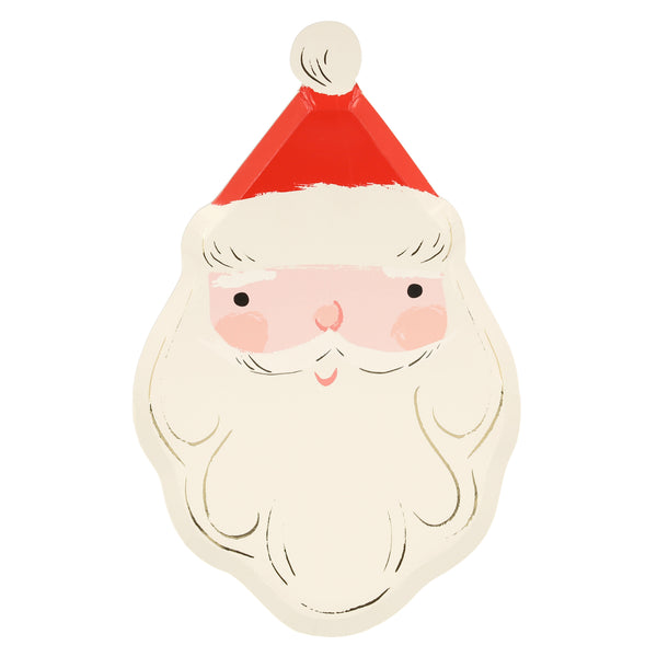 Platos Jolly Christmas Santa – Fiesta navideña con estilo