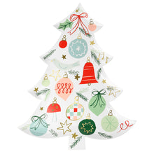 Platos Festive Pattern Tree – Diseño de árbol navideño festivo