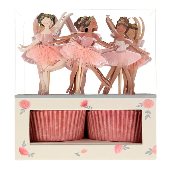 Ballerina Cupcake Kit – Elegancia para decorar tus cupcakes