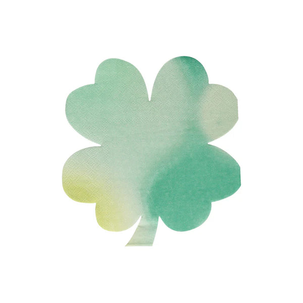 Platos Clover Leaf – Paquete de 8 Platos de Papel para Fiesta Temática