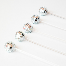 Agitadores Disco Ball – Agitadores de Bebidas con Mini Bolas Disco para Fiestas Temáticas y Retro